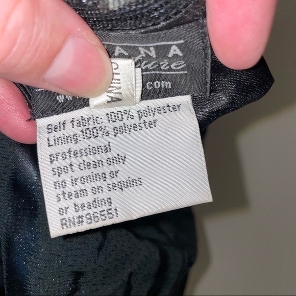 Faviana Couture Black Cutout Strappy maxi dress - Picture 6 of 8